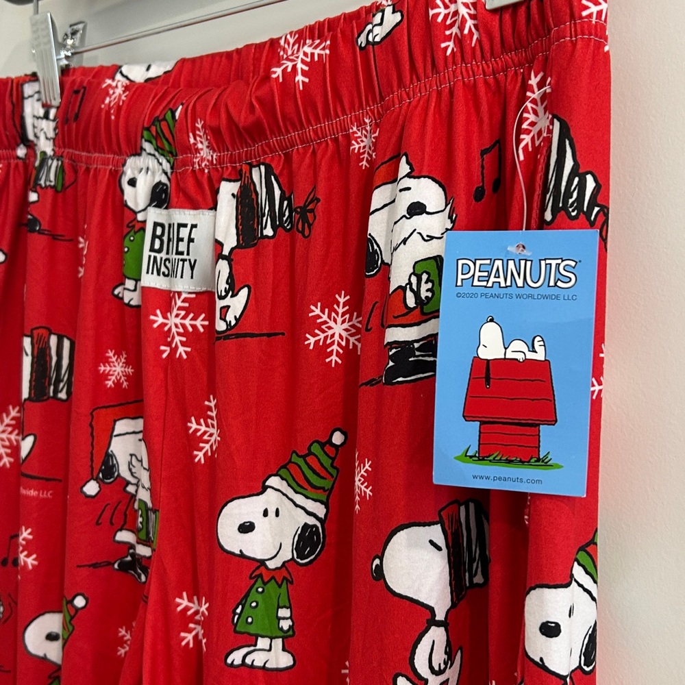 NWT BRIEF INSANITY Peanuts Snoopy All over Graphics Prints |Size Large unisex - Picture 5 of 9